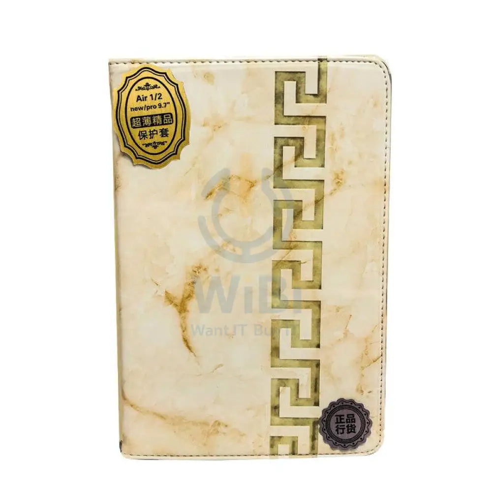 Marble Print Apple Flip Cover - iPad Mini 1 / 2 / 3 / 4 / Yellow Accessories > Mobiles & Tablets
