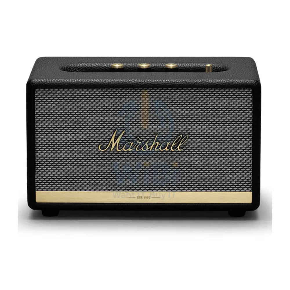 Marshall Acton BT II Speaker - Black Accessories > Audio > Speakers > Offer Zone