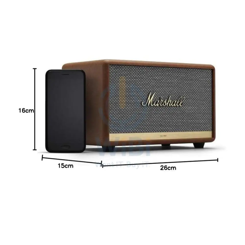 Marshall Acton BT II Speaker - Brown Accessories > Audio > Speakers > Offer Zone