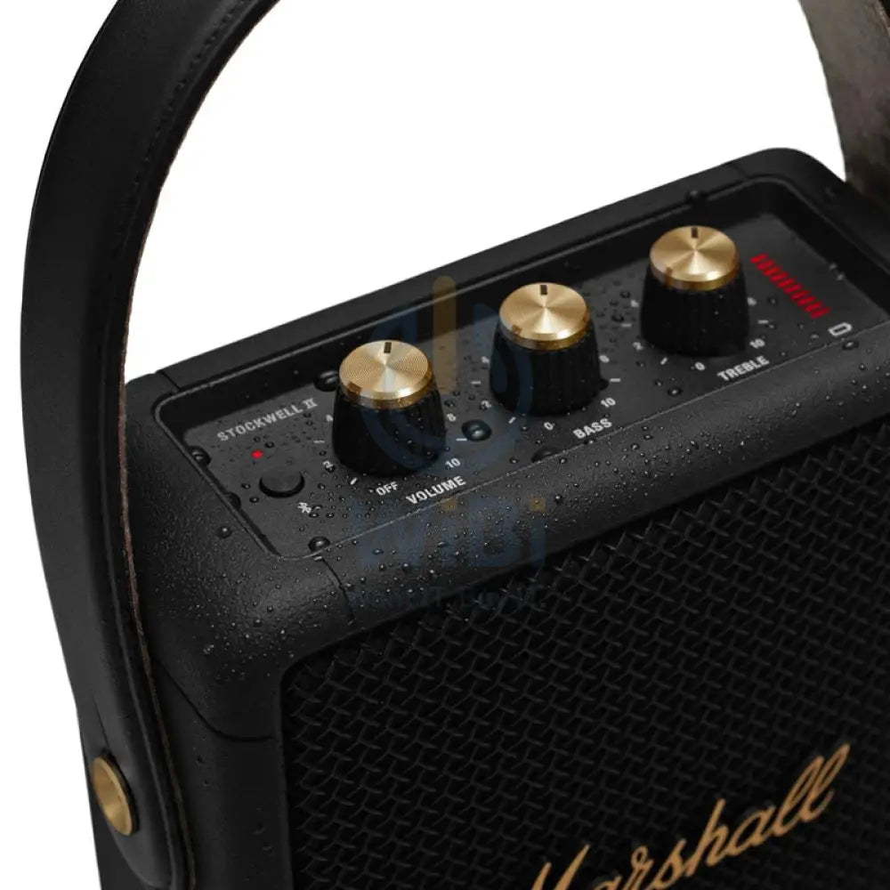 Marshall Stockwell II Wireless Bluetooth Portable Speaker - Black Accessories > Audio > Speakers > Offer Zone