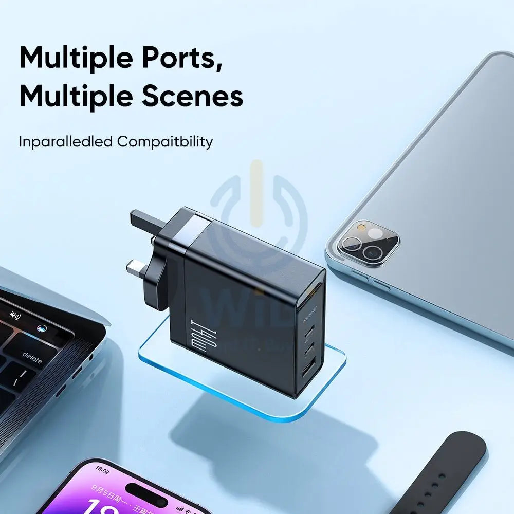 Mcdodo 140W GaN 5 Pro Dual Type-C + USB Fast Charger - Ch-2901 Accessories > Power Adapters
