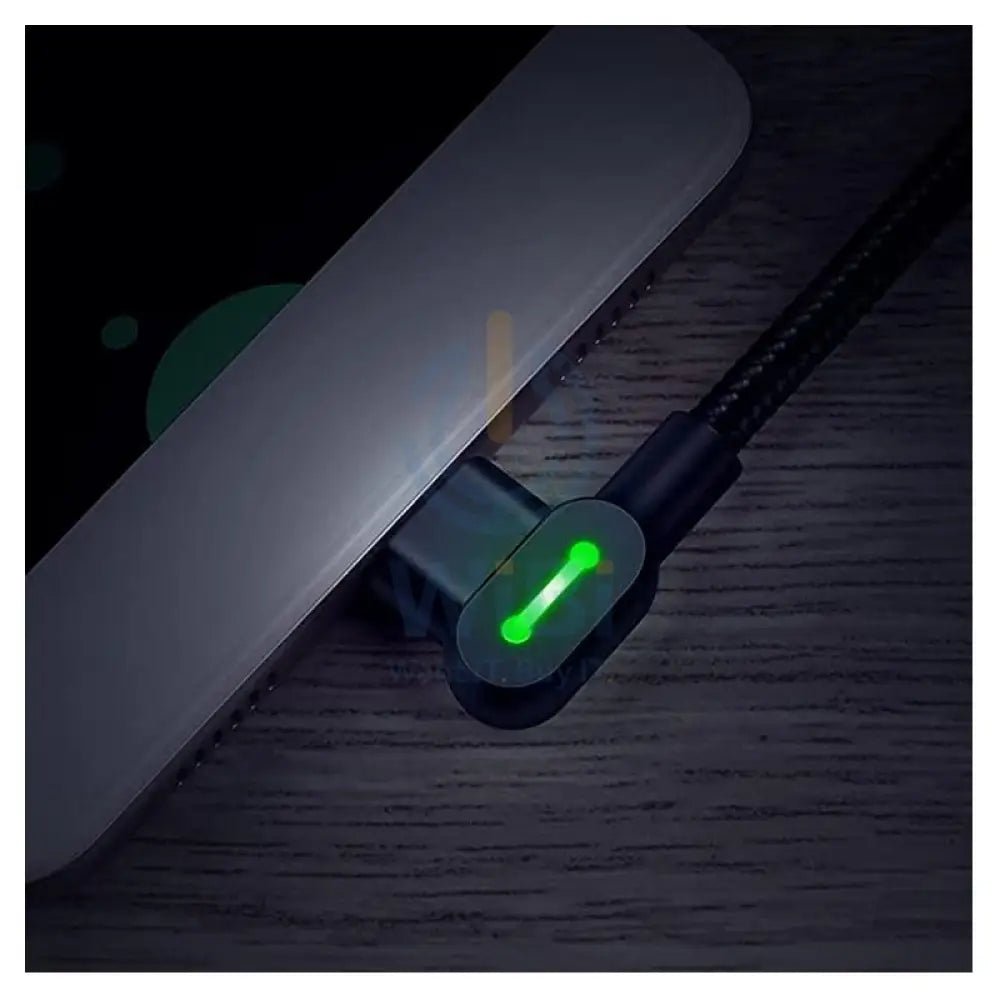Mcdodo 90 Degree Light Cable - 1.2 Meters / Micro-USB / Black