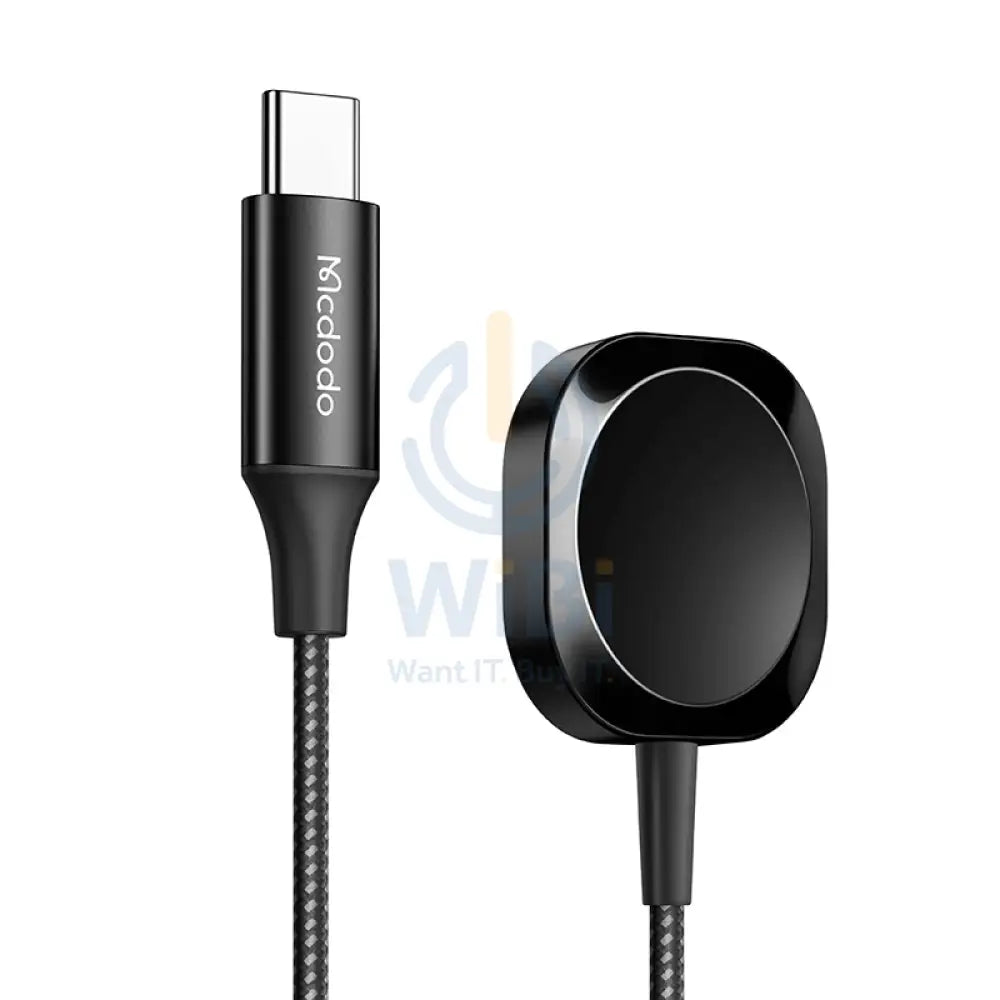 Mcdodo Apple Watch Magnetic Wireless Charger - 1.5 Meter / 2.5W / Type-C / Black Accessories > Power Adapters