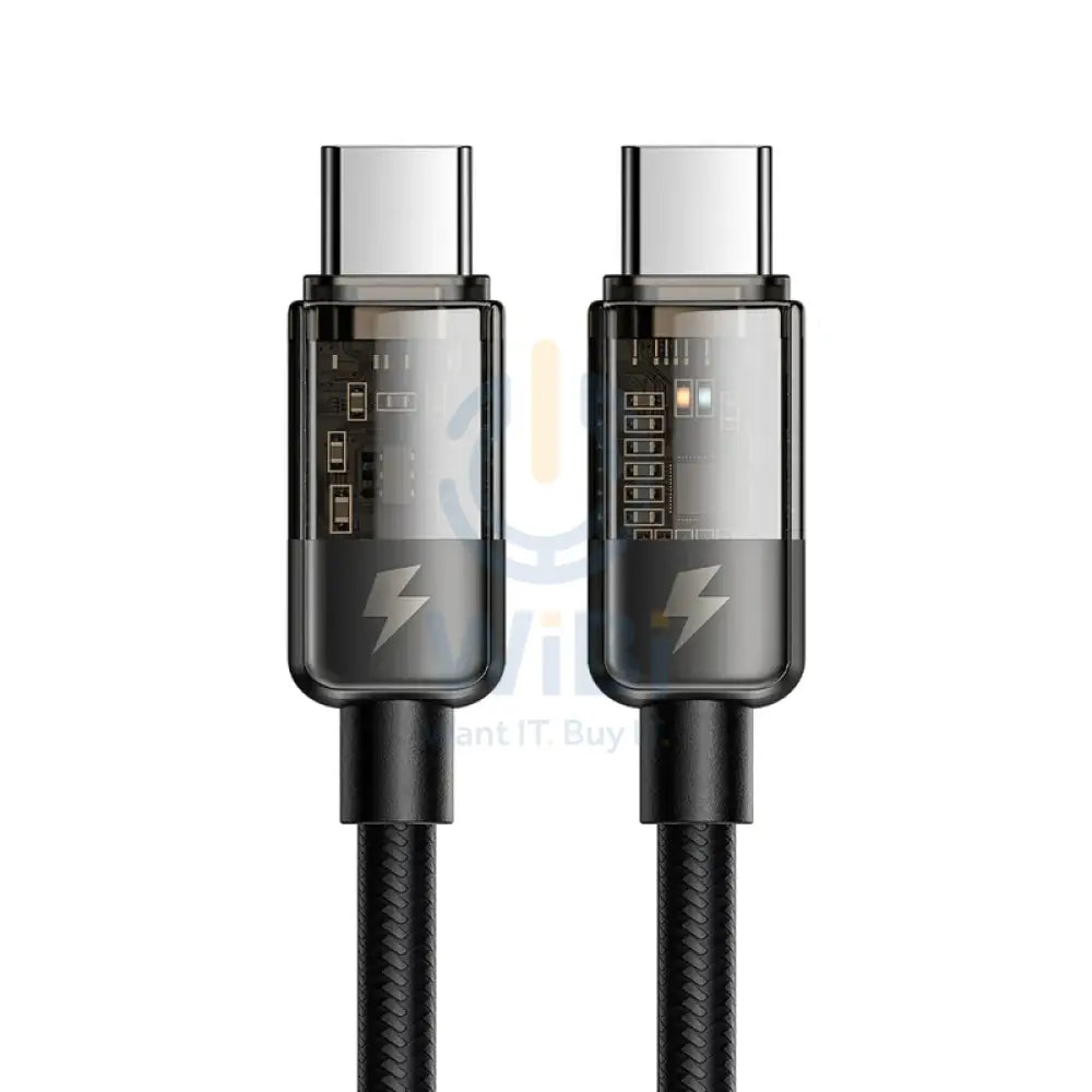 Mcdodo Auto Power Off PD 100W Type-c to Type-c Cable 1.2m Accessories > Cables & Converters