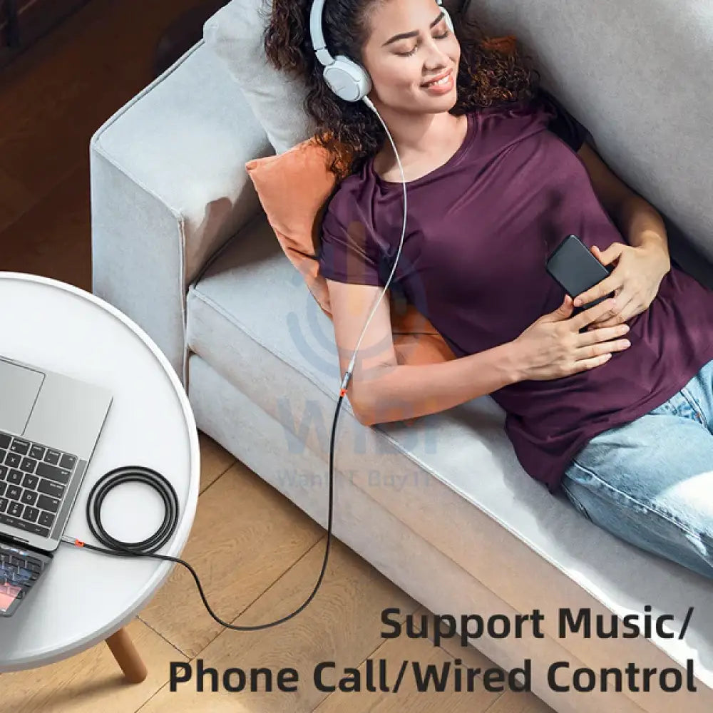 Mcdodo CA-0800 Cable Castle Series - 1.2 Meter / 3.5mm / Black Accessories > Cables & Converters > Cables