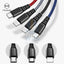 Mcdodo CA623 4in1 Cable 2.4A 1.2M Accessories > Cables & Converters > Cables