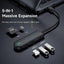 Mcdodo HU 143 5 in 1 USB C Hub Black Accessories > USB Hub