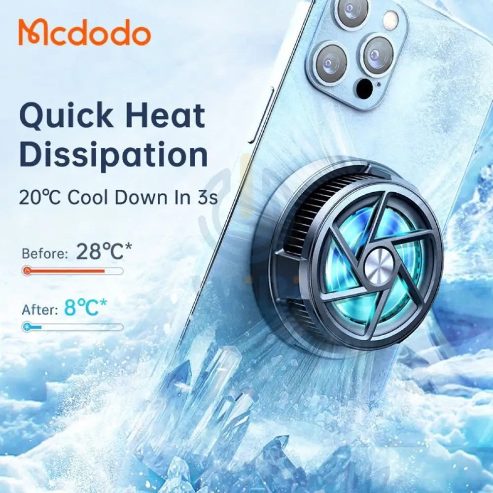 Mcdodo Magnetic Wireless Gaming Charger With Cooling Fan Accessories > Power Adapters