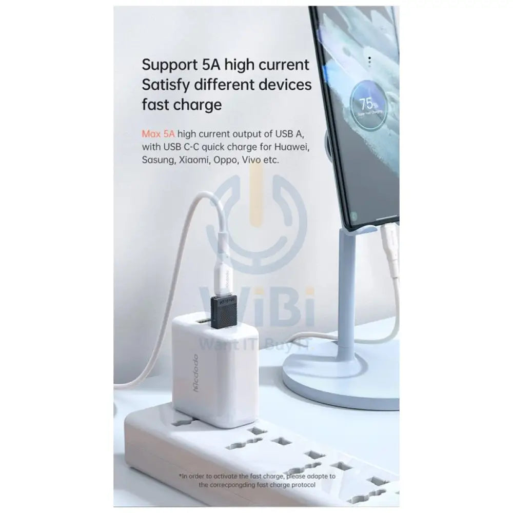 Mcdodo OTG Converter - USB-C To USB-A / Black