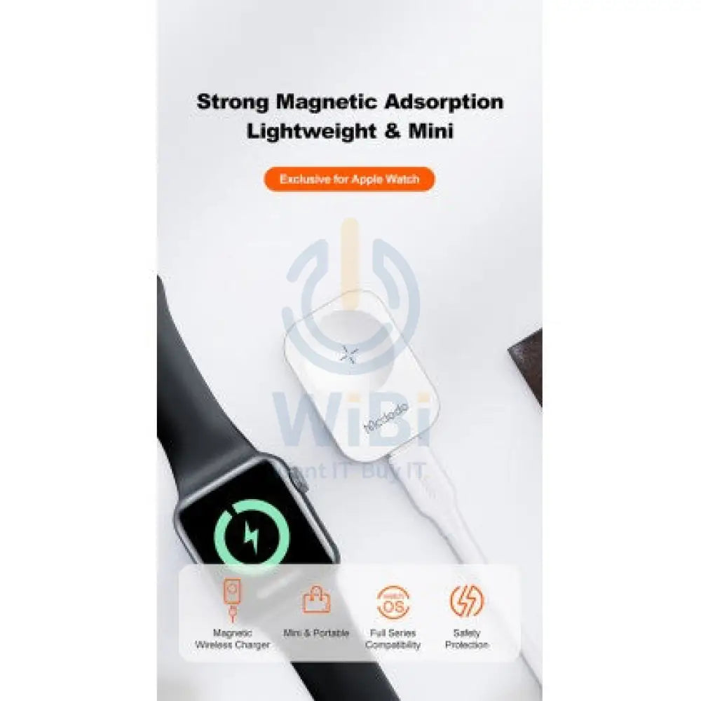 Mcdodo Portable Wireless Charge For Apple Watch Accessories > Smart Watches > Chargers