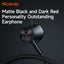 Mcdodo Wired Earphone Lightning for iPhone Mic Music Control 1.2m - Black Accessories > Audio > Headphones