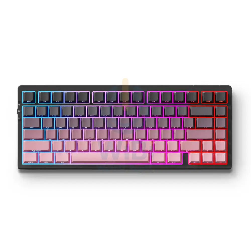 MCHOSE G75 Pro Gaming Mechanical Keyboard - 8000mAh / Wireless / Black Pink Accessories > Keyboard & Mouse > Gaming Zone
