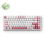 MCHOSE G75 Pro Gaming Mechanical Keyboard - 8000mAh / Wireless / White Pink Accessories > Keyboard & Mouse > Gaming Zone