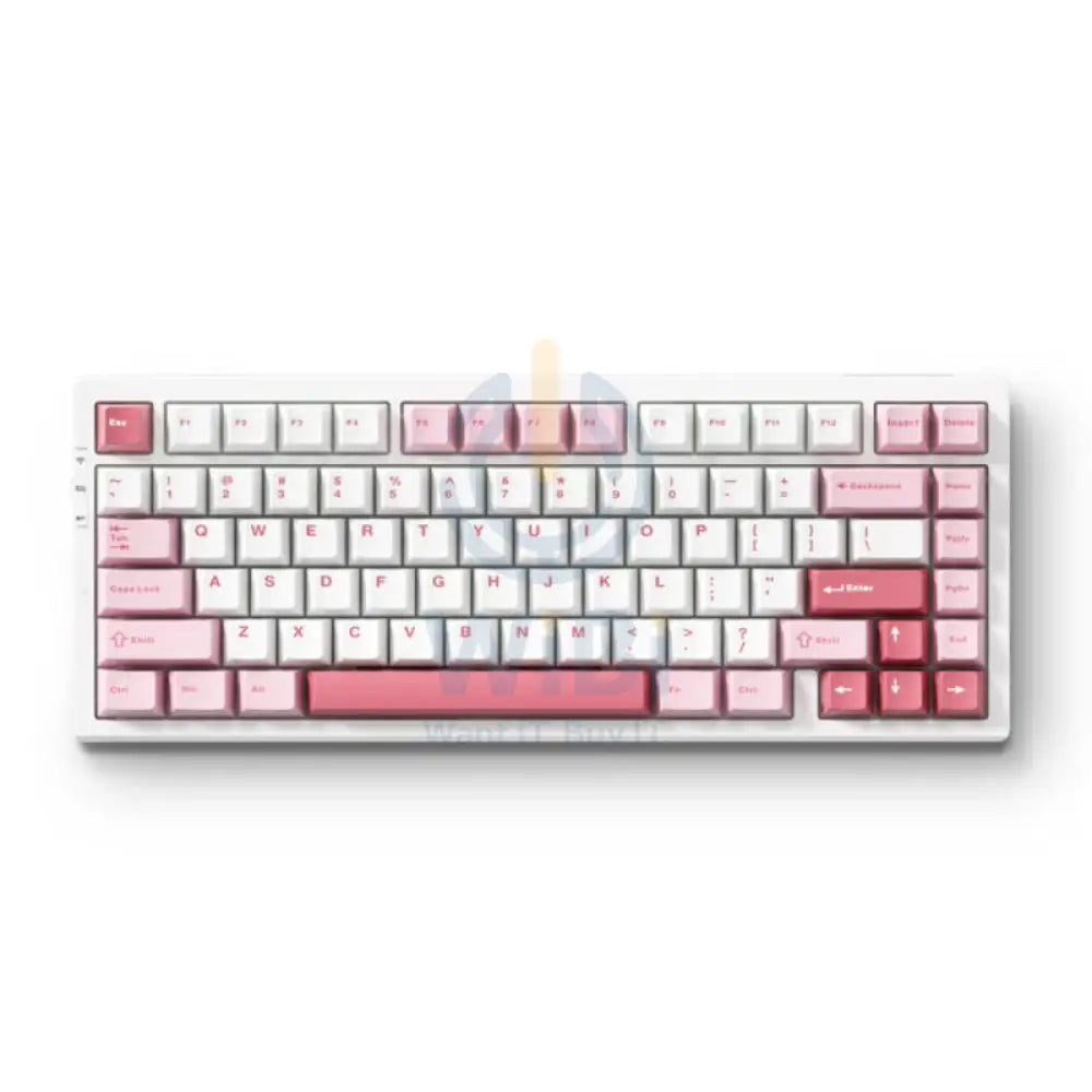 MCHOSE G75 Pro Gaming Mechanical Keyboard - 8000mAh / Wireless / White Pink Accessories > Keyboard & Mouse > Gaming Zone