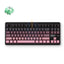 MCHOSE G87 Wireless Mechanical Keyboard - 10,000mAh / Wireless - Black Pink Accessories > Keyboard & Mouse