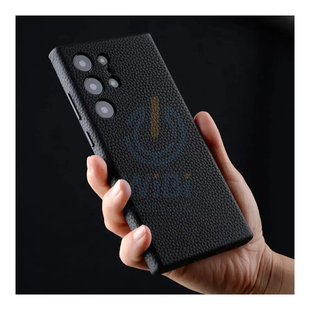 Melkco Origin Series Premium Leather Regal Snap Magsafe Cover - Samsung Galaxy S24 Ultra / Black Accessories > Mobiles