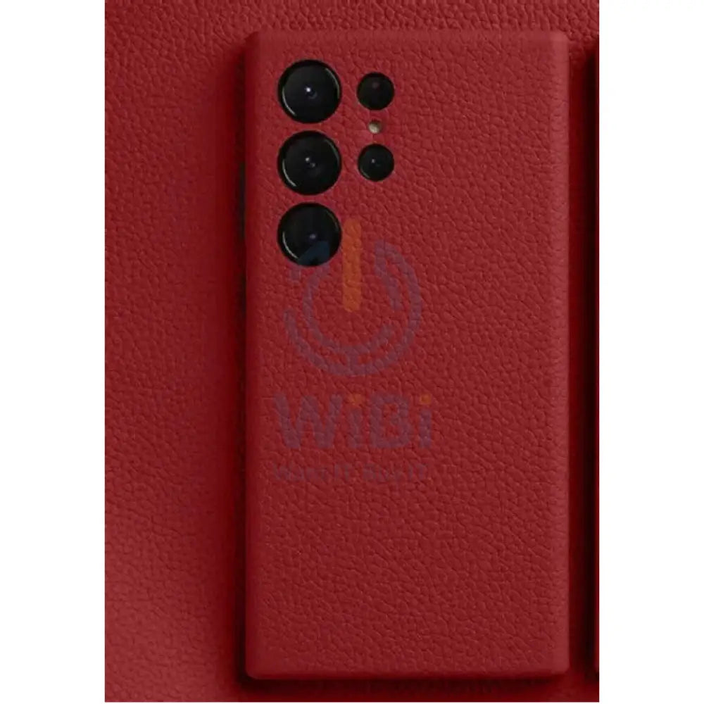 Melkco Origin Series Premium Leather Regal Snap Magsafe Cover - Samsung Galaxy S24 Ultra / Red Accessories > Mobiles &