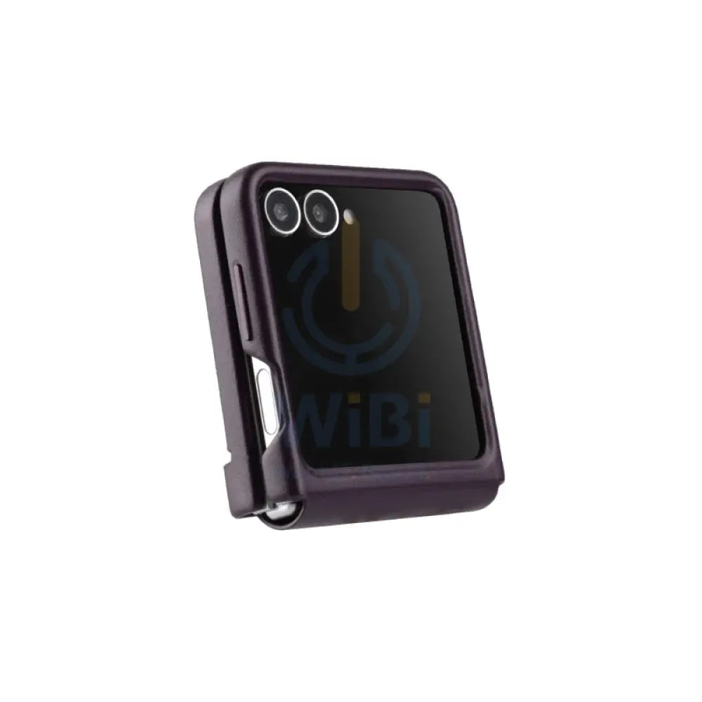 Melkco Origin Series PU Leather Regal Snap Pro Case - Samsung Galaxy Flip 6 / Dark Purple Accessories > Mobiles &