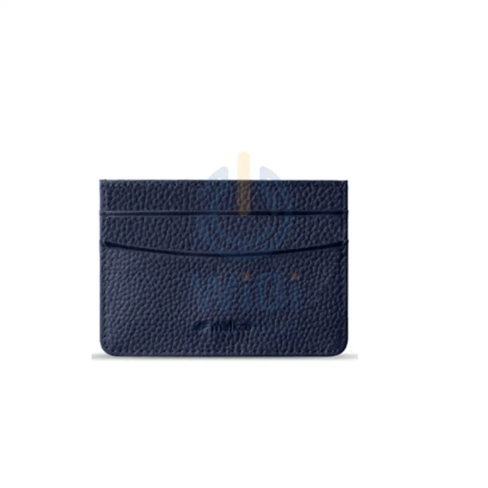 Melkco Premium Leather Card Holder - Dark Blue Accessories > Mobiles & Tablets