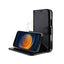 Melkco Wallet Leather Book Case For iPhone 12 & 12 Pro - Black Accessories > Mobiles & Tablets