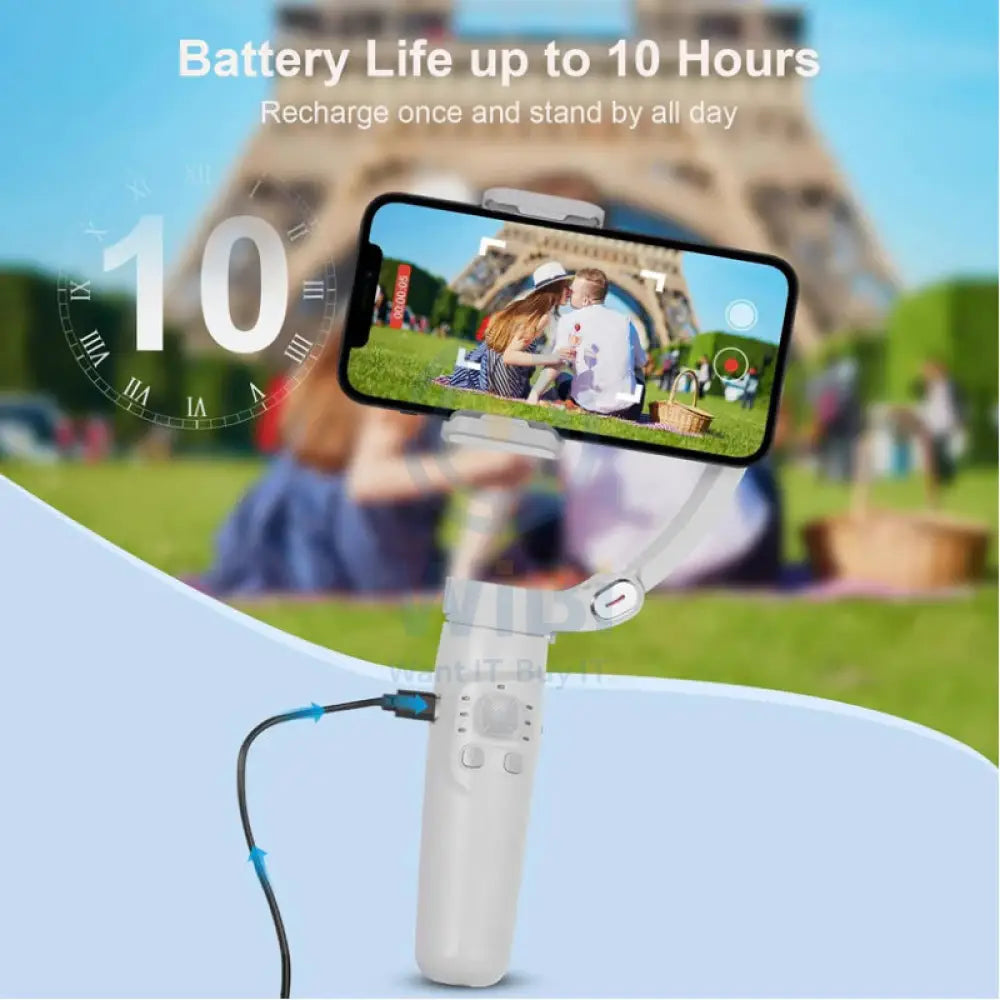Merak one M1 Rechargeable 3 Axis Gimbal - 2200mAh Accessories > Camera