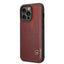 Mercedes-Benz iPhone 14 Pro Genuine Leather Case With New WaveIII Pattern - Red Accessories > Mobiles & Tablets >
