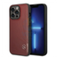 Mercedes-Benz iPhone 14 Pro Genuine Leather Case With New WaveIII Pattern - Red Accessories > Mobiles & Tablets >