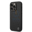 Mercedes-Benz iPhone 14 Pro Genuine Leather Case With Star Pattern - Black Accessories > Mobiles & Tablets > Mobiles