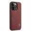 Mercedes-Benz iPhone 14 Pro Max Genuine Leather Case With New WaveIII Pattern - Red Accessories > Mobiles & Tablets >