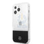 Mercedes-Benz iPhone 14 Pro PC/TPU Case with Silver Electroplated Middle Line - Transparent Accessories > Mobiles &