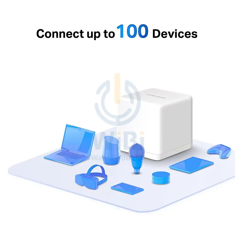 Mercusys H80X AX3000 Whole Home Mesh Wi-Fi 6 System - 2.4 GHz 5 GHz / White Networking Products > Wireless Access Point