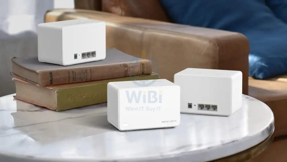 Mercusys H80X AX3000 Whole Home Mesh Wi-Fi 6 System - 2.4 GHz 5 GHz / White Networking Products > Wireless Access Point