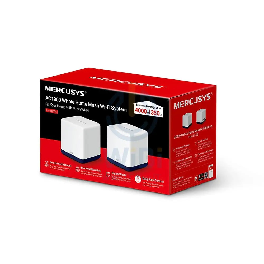 Mercusys H80X AX3000 Whole Home Mesh Wi-Fi 6 System - 2.4 GHz 5 GHz / White Networking Products > Wireless Access Point