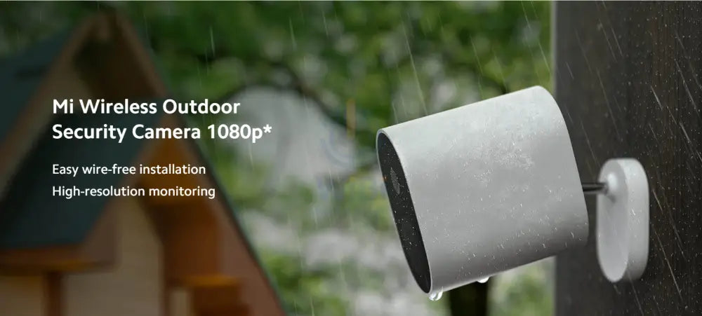Mi Wireless Outdoor Security Camera 1080P - 5700mAh / White Cameras > Security Cameras > Offer Zone