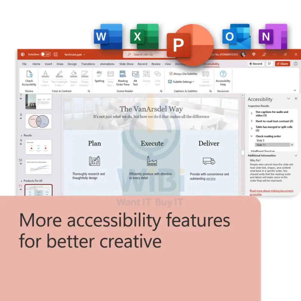Microsoft Office Home and Business 2024 - 1-User License / ESD Software Solutions > Office Suites