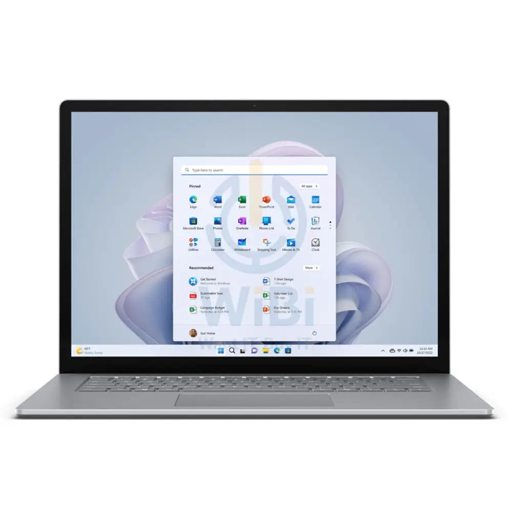 Microsoft Surface Laptop 5 - 15.0’’ MT / i7 / 8GB / 512GB SSD / Win 11 Pro / 1YW / Platinum Laptops