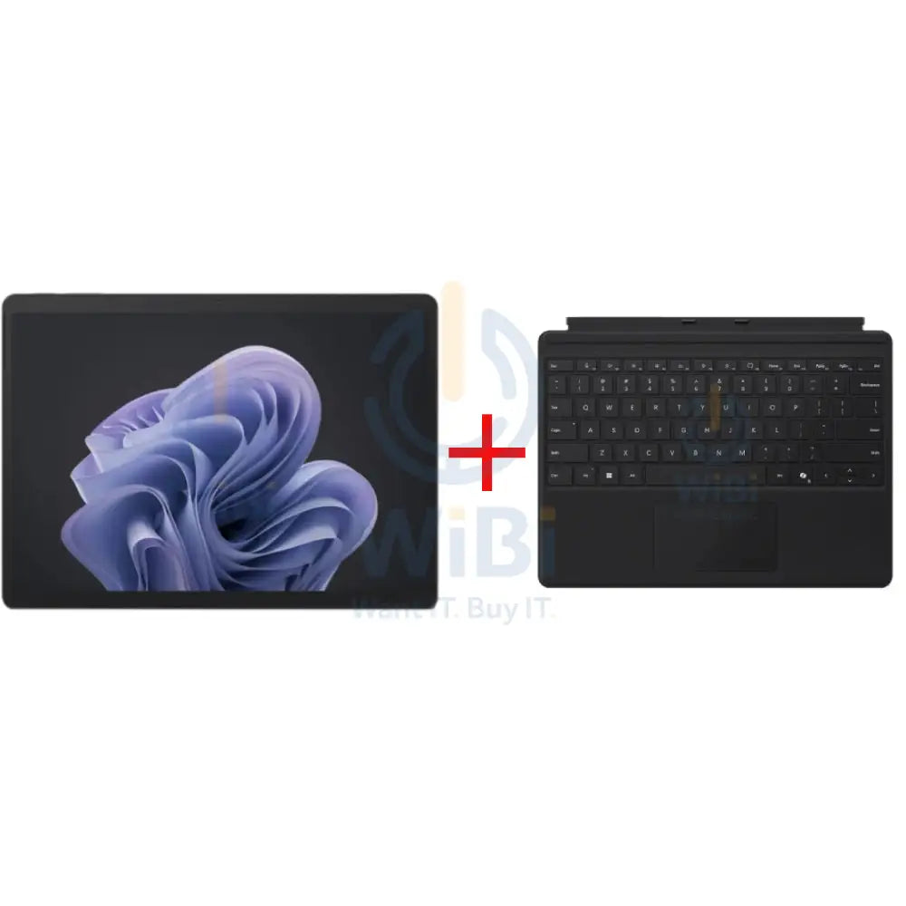Microsoft Surface Pro 10 13.0’’ / Ultra 7 165U / 16GB / 256GB SSD / Win 11 Pro / Black / Laptop + Microsoft Surface Pro