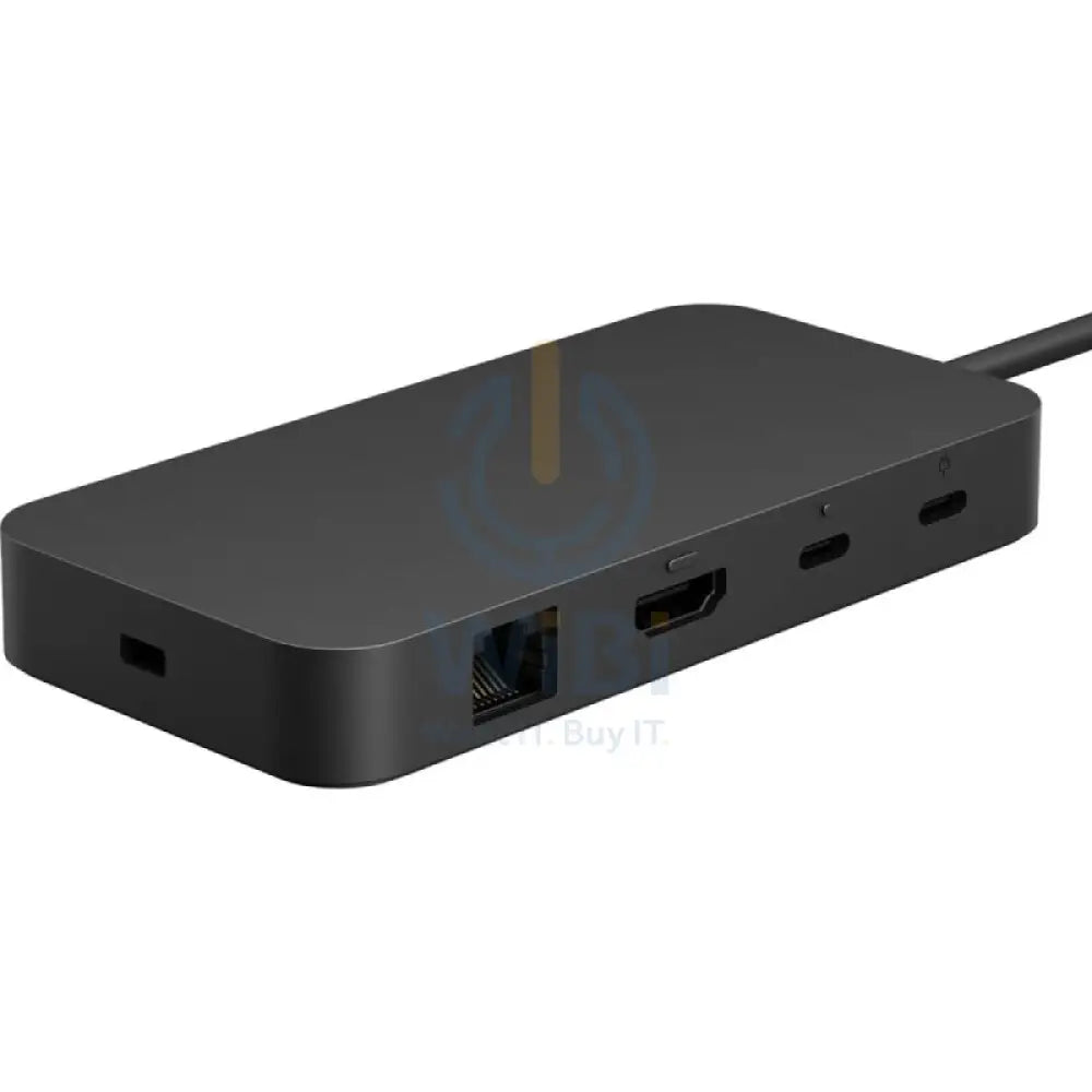 Microsoft Surface USB4 Dock - USB Type-C / USB-A 3.2 Gen 2 / HDMI 2.1 / Gigabit Ethernet - Black Accessories > Docking