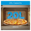 Midea EM721 Microwave Oven - 700W / 20L / Black Accessories > Smart Devices