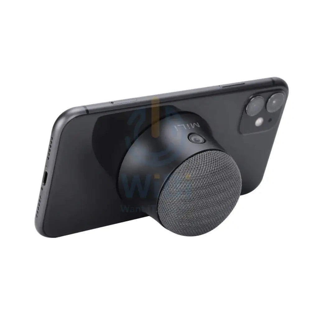 MiLi Mag Soundmate Mini MagSafe Bluetooth Speaker - Black Accessories > Audio > Speakers