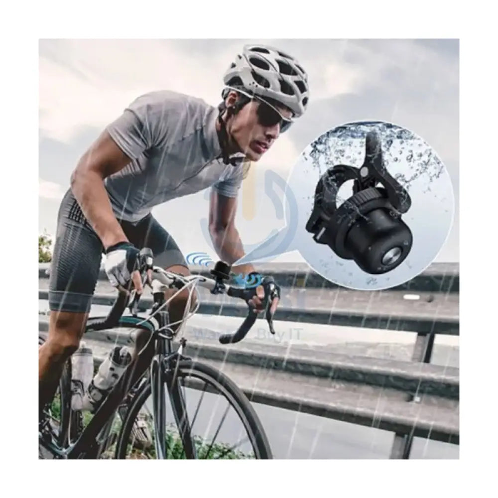 MiLi MiBell Bicycle Anti Loss Bell with Built-In Bluetooth Tracker - Black Accessories > Smart Devices