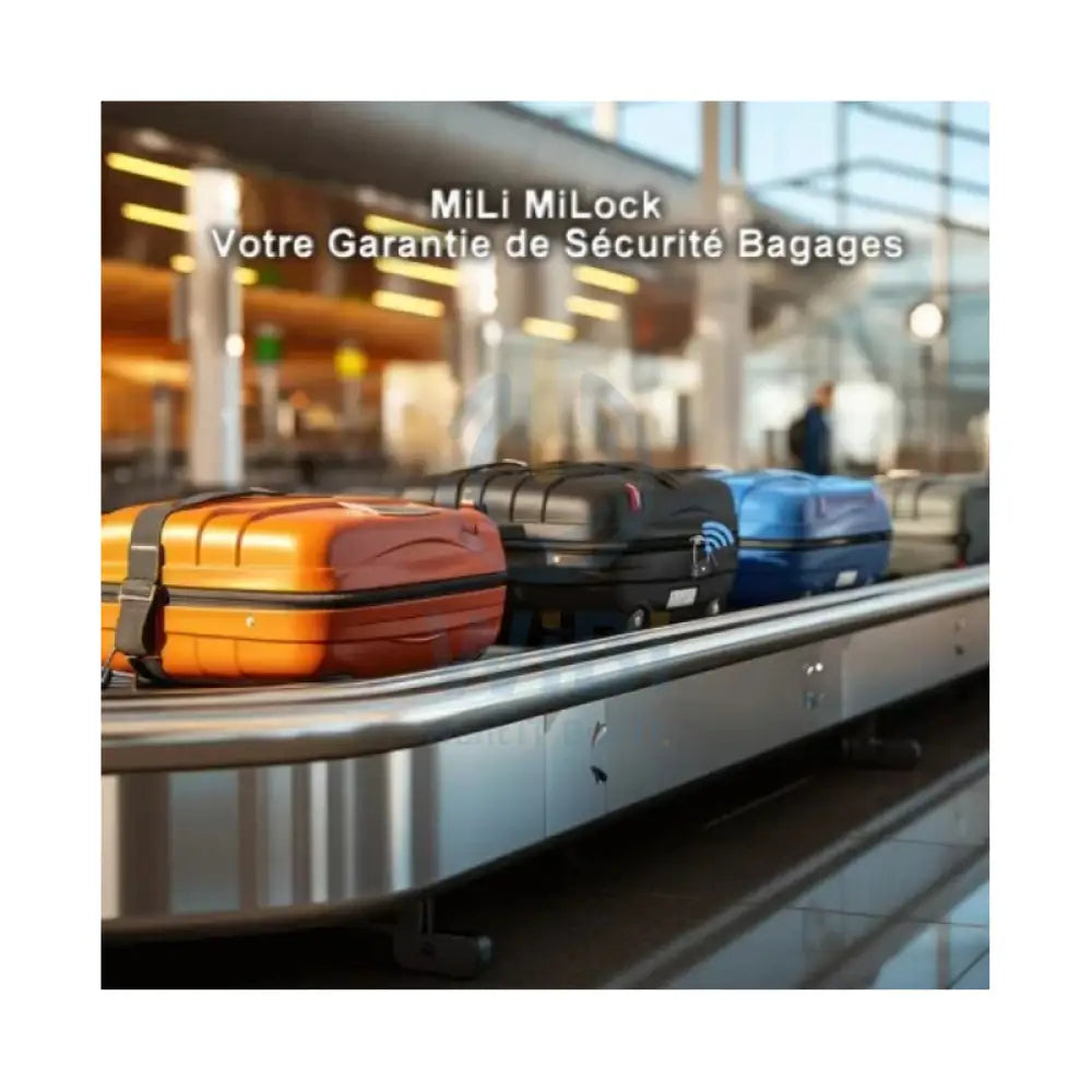 MiLi MiLock Luggage Anti Loss Lock - Black Accessories > Smart Devices