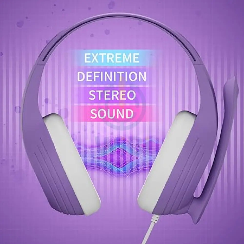 MISC PS4 Headset iLead Purple Accessories > Audio > Headphones > Gaming Zone