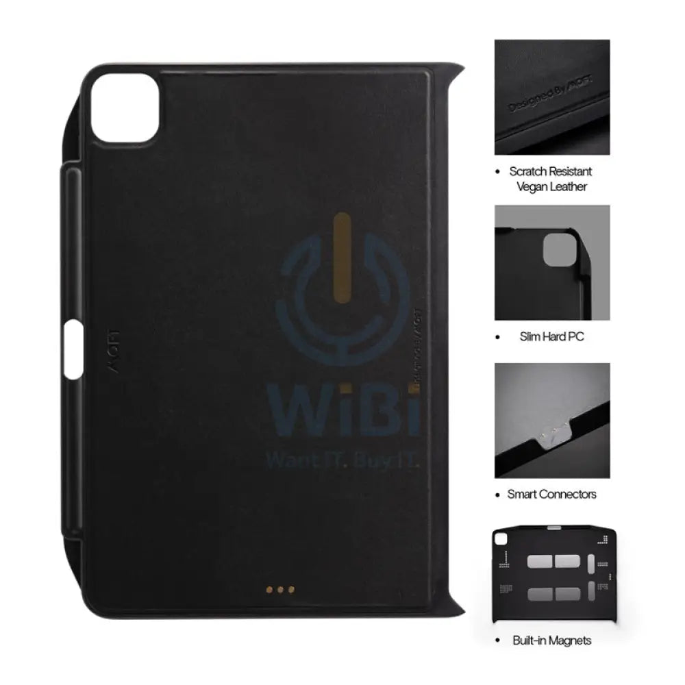 MOFT Snap Case For iPads 12.9 Inches (Magnetic-friendly) - Black Accessories > Other Accessories