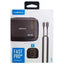 Momax Fast Pro Gan Charger Kit with Lightning Cable – Black Accessories > Power Adapters