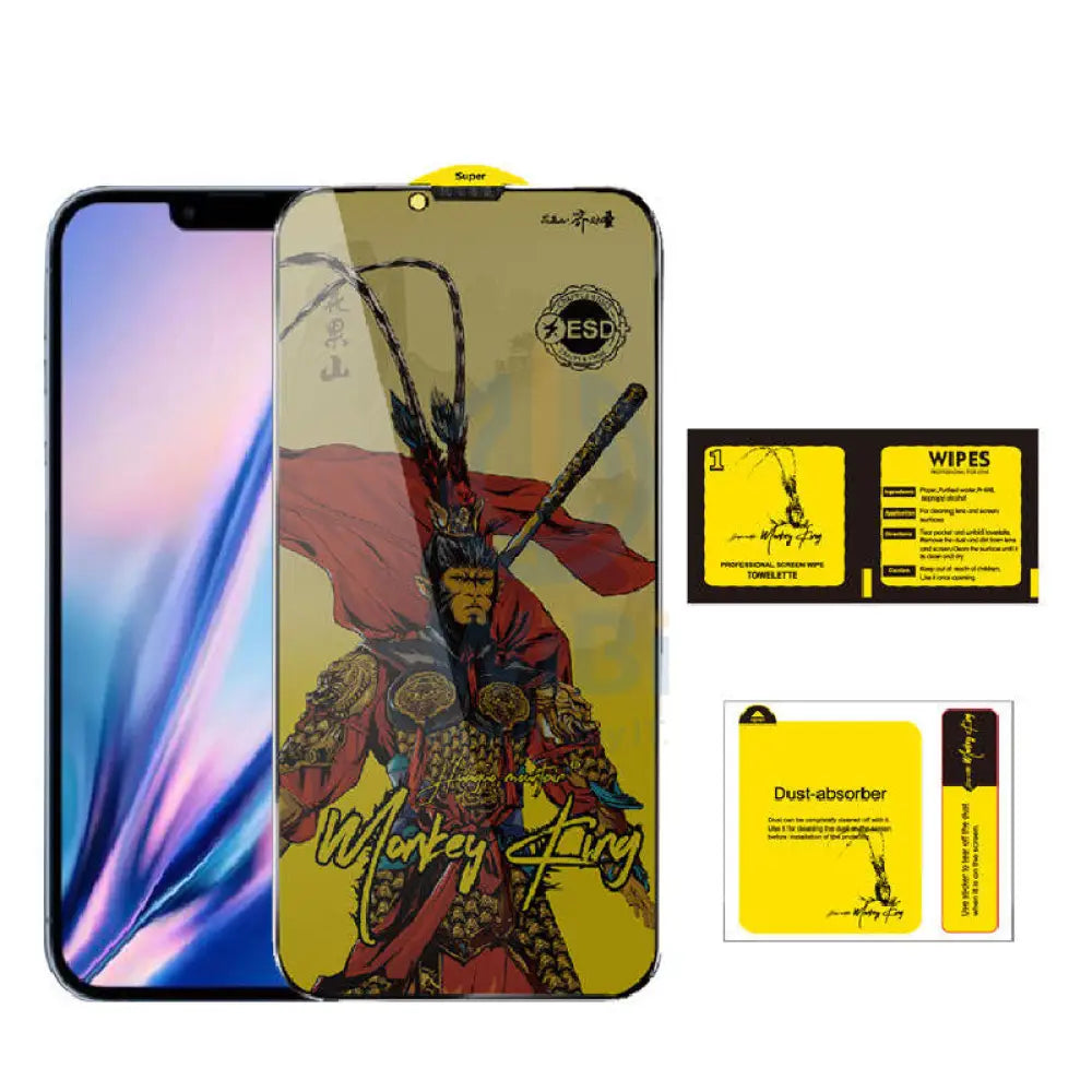 Monkey King Tempered Glass Screen Protector - Apple iPhone 16 Pro Max / Clear Accessories > Mobiles & Tablets > Mobiles
