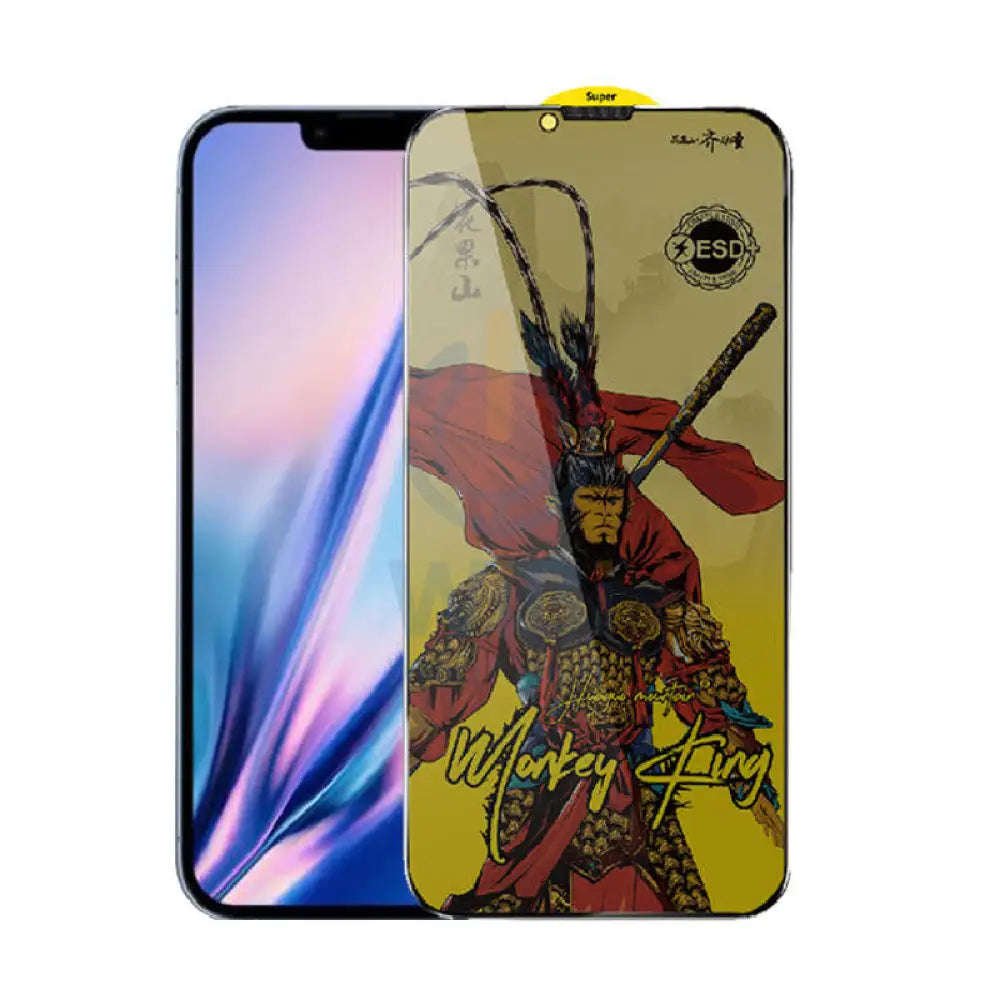 Monkey King Tempered Glass Screen Protector - Apple iPhone 16 Pro / Privacy Accessories > Mobiles & Tablets > Mobiles >