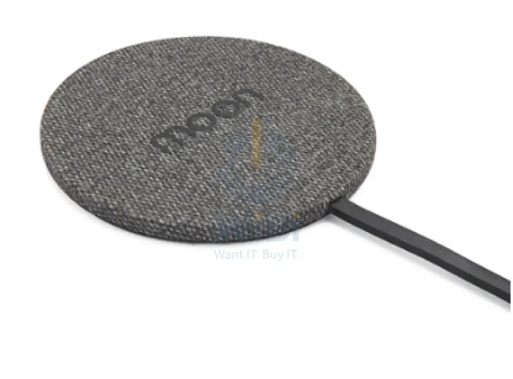Moon Wireless Pad - Black Fabric Accessories > Power Adapters