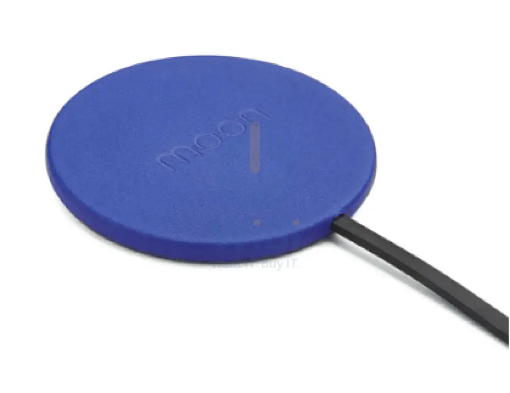 Moon Wireless Pad - Blue Leather Accessories > Power Adapters