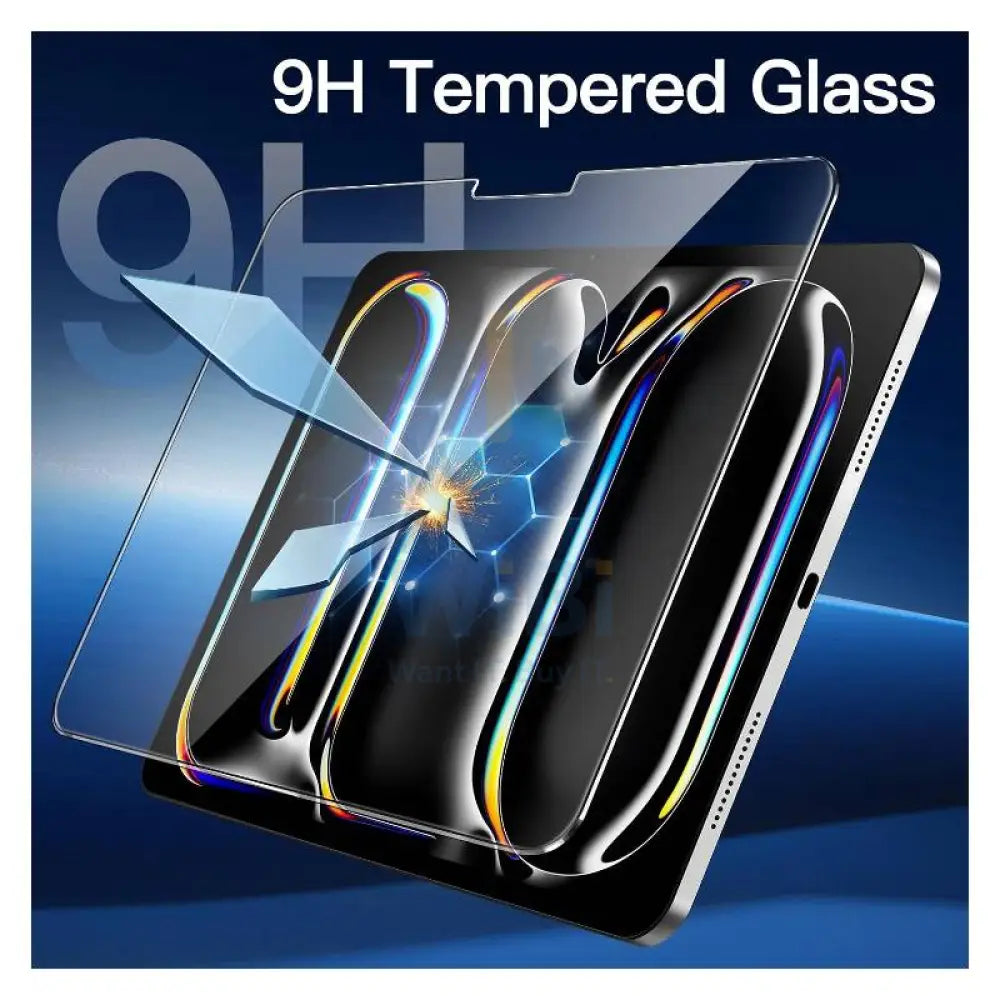 Mossily Apple Tempered-Glass Screen Protector - Apple iPad Pro 11-inch / Clear - 2024 Accessories > Mobiles & Tablets >